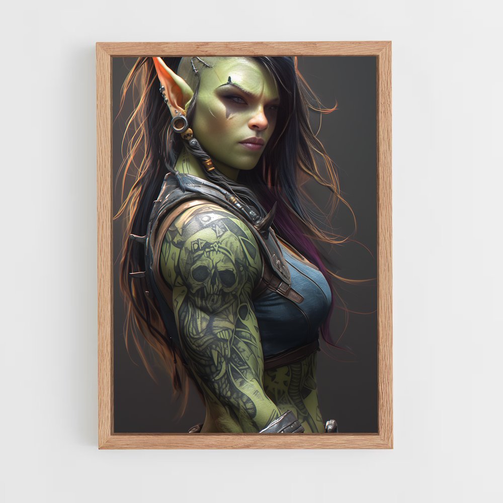 Poster La Gardienne des Runes – affiche World of Warcraft (vue 4)